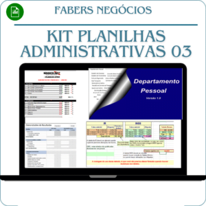 Kit de Planilhas Administrativas 03 em Excel