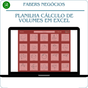 Planilha Cálculo de Volumes em Excel