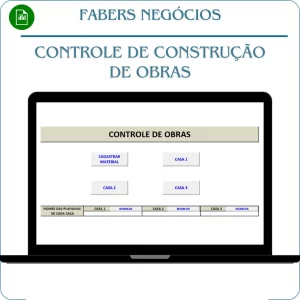 Controle de construção de obras completo