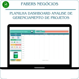 Planilha-Dashboard-Analise-de-gerenciamento-de-projetos