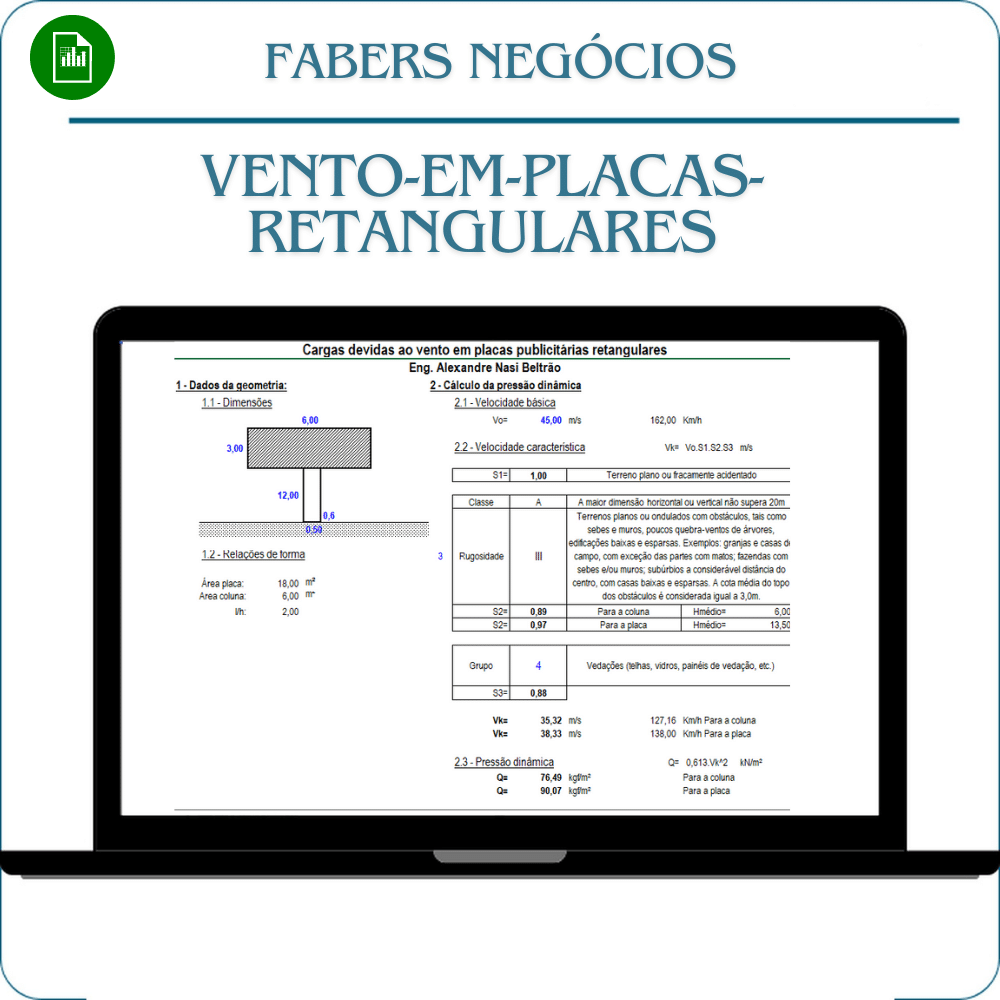 Kit de Planilhas Estruturas metálicas em Excel