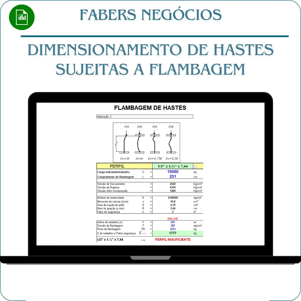 Planilhas de Dimensionamento-de-hastes-sujeitas-a-flambagem
